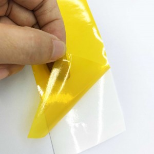 25 Micron Yellow Partial Transfer Void Security Printing Material