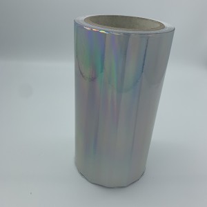 25 Micron Total Transfer Holographic Void Label Material