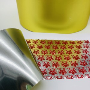 Custom Logo Transfer Void Vinyl Security Sticker Material
